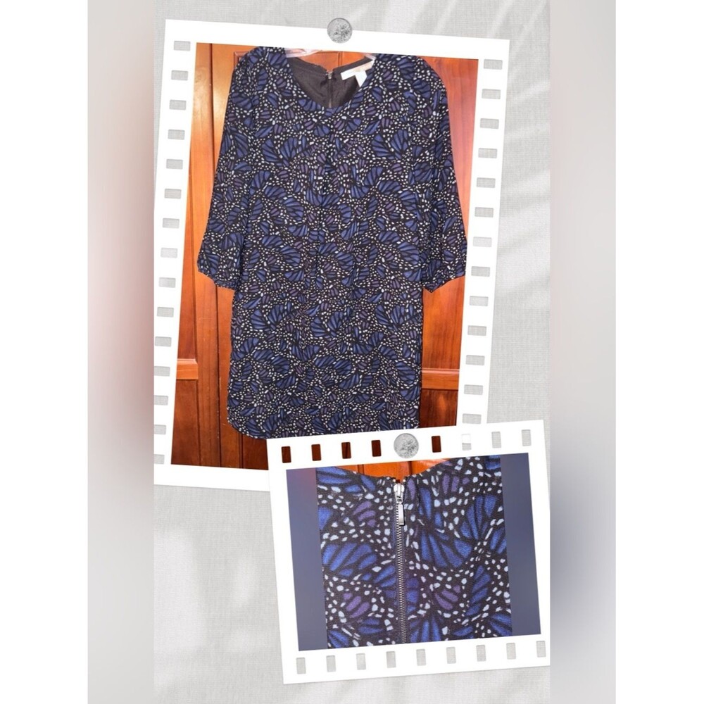 Forever 21 Black and Blue Patterned tunic/dress #1447